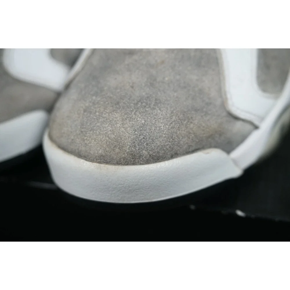 Nike Air Jordan 6 VI Retro LTR Flint White Concord Black Grey Mens Size 12 WOBOX